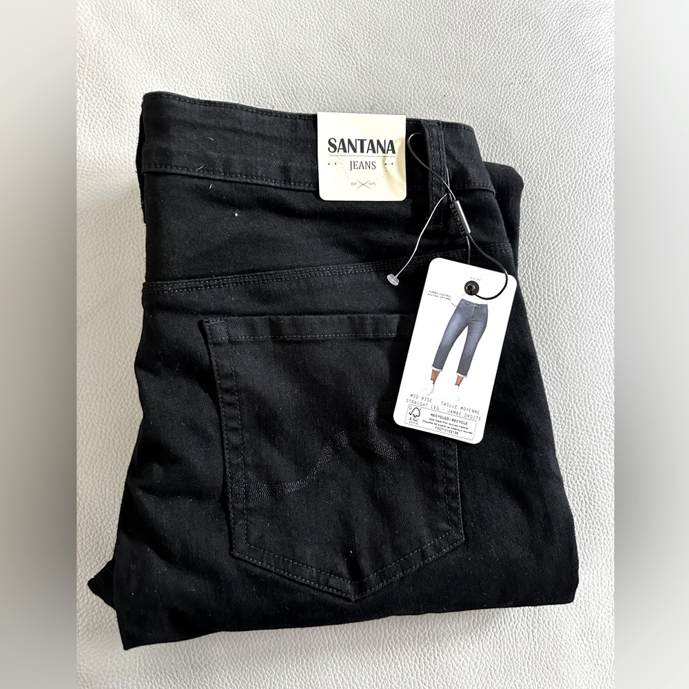 Santana cropped stretch jeans